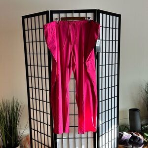 Koi Basics Holly Scrub Pants | Flamingo Pink | Size 4X | NWT
